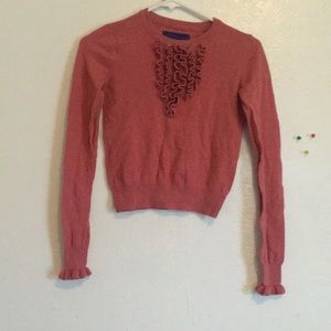 Pink knit sweater
